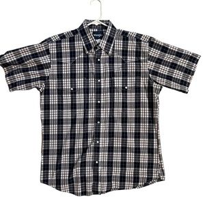 Men’s Wrangler Short Sleeve Button Down Shirt